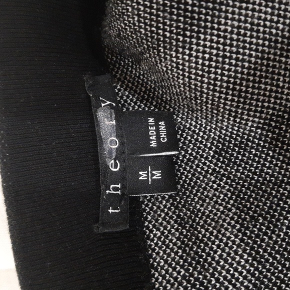 Theory Efersten Prosecco Knit Skirt Sz M - Picture 2 of 4